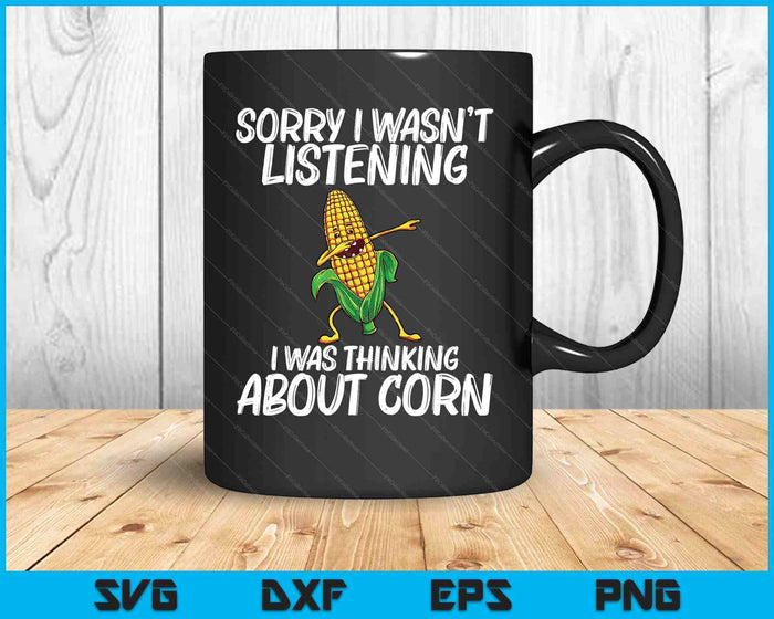 Funny Corn Gift For Men Women Corn On The Cob Costume Farmer SVG PNG Digital Printable Files