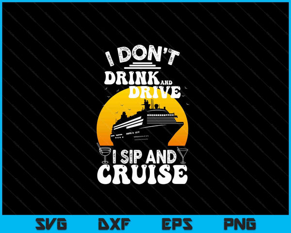 Funny Cruise Design For Men Women Cruise Vacation Boat SVG PNG Digital Cutting Files