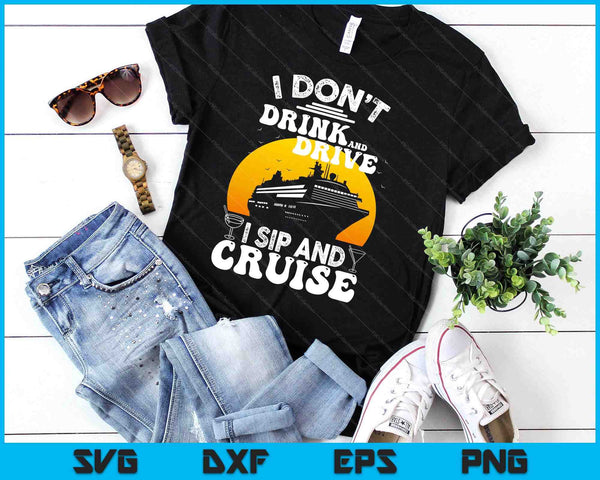 Funny Cruise Design For Men Women Cruise Vacation Boat SVG PNG Digital Cutting Files