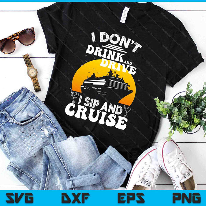 Funny Cruise Design For Men Women Cruise Vacation Boat SVG PNG Digital Cutting Files