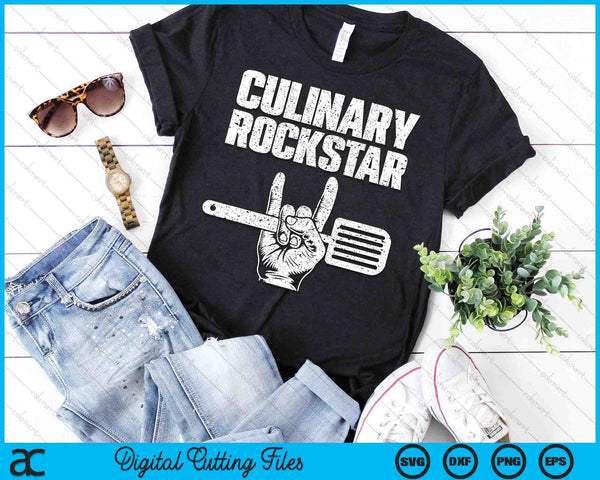 Funny Culinary Design For Men Women Chef Cook Culinary Lover SVG PNG Digital Printable Files