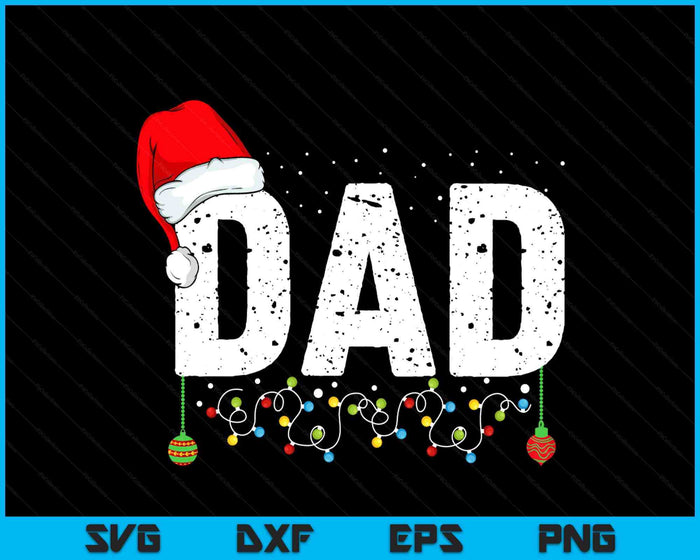 Funny Dad Merry Christmas Pajama Family Men Meme Xmas SVG PNG Digital Printable Files