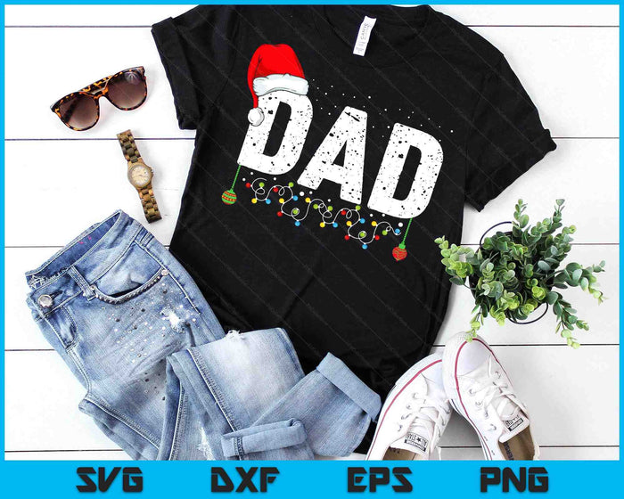 Funny Dad Merry Christmas Pajama Family Men Meme Xmas SVG PNG Digital Printable Files