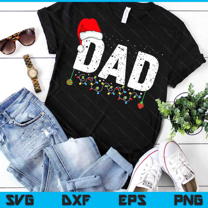 Funny Dad Merry Christmas Pajama Family Men Meme Xmas SVG PNG Digital Printable Files