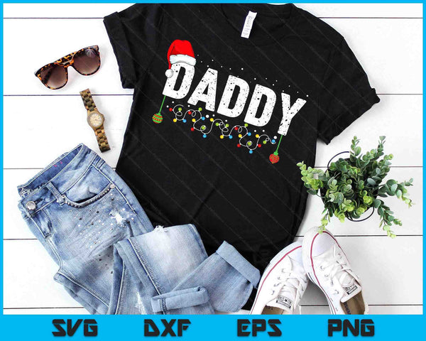 Funny Daddy Merry Christmas Pajama Family Men Meme Xmas SVG PNG Digital Printable Files