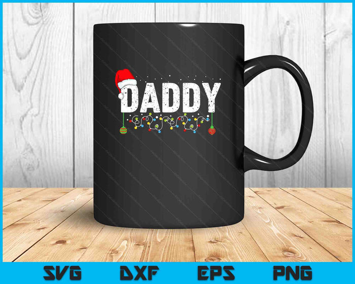 Funny Daddy Merry Christmas Pajama Family Men Meme Xmas SVG PNG Digital Printable Files