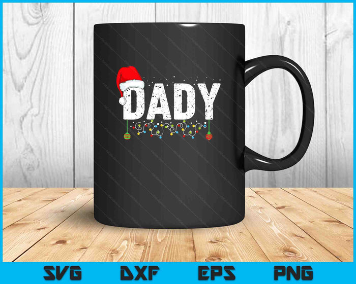 Funny Dady Merry Christmas Pajama Family Men Meme Xmas SVG PNG Digital Printable Files