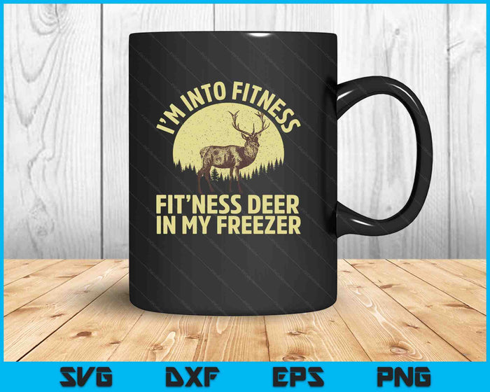 Funny Deer Hunting Art For Men Women Wildlife Hunter Hunting SVG PNG Digital Printable Files