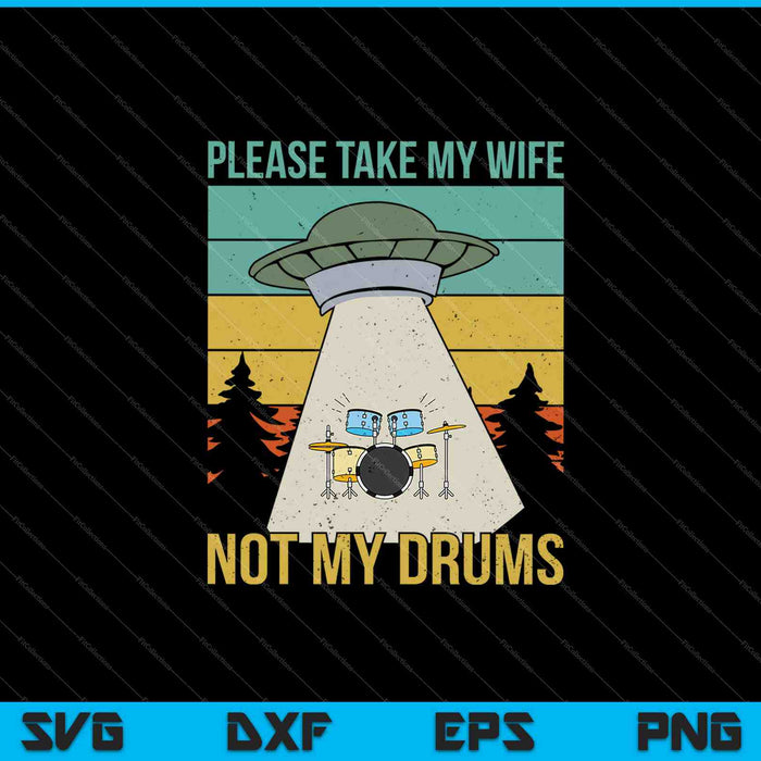 Funny Drummer Drumming SVG PNG Cutting Printable Files