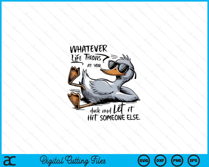Funny Duck Shirt Funny Quote Graphic SVG PNG Digital Printable Files