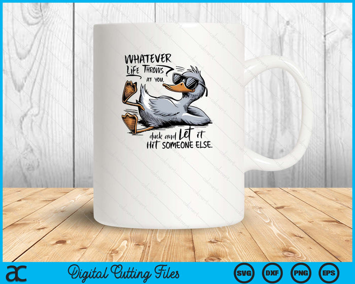 Funny Duck Shirt Funny Quote Graphic SVG PNG Digital Printable Files