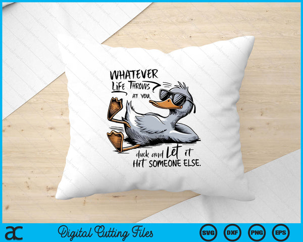 Funny Duck Shirt Funny Quote Graphic SVG PNG Digital Printable Files