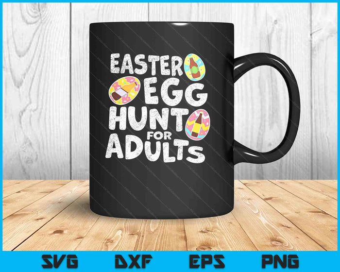 Funny Easter Egg Hunt Adults Gift Beer Lover SVG PNG Digital Printable Files
