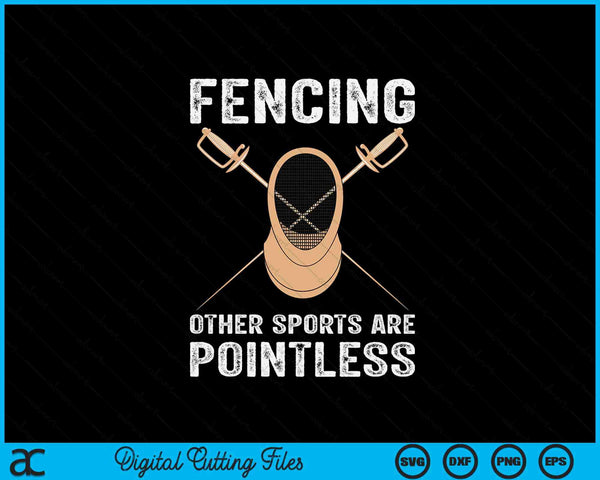 Fencing for fencing sport fencer SVG cut file