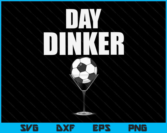 Voetbaldag Dinker SVG PNG digitale snijbestanden