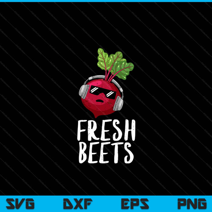 Fresh beets vegetable farmers market local farm food SVG PNG cut file for Cricut