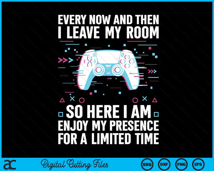 Funny Gamer Art For Men Women Gaming Gamer Video Game Lover SVG PNG Digital Printable Files