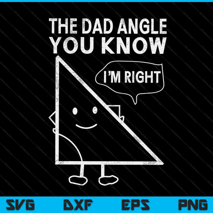 Geometry for dads who love math Father's Day SVG cut file