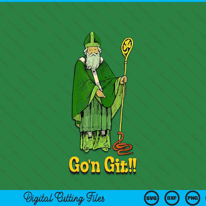Go'n git St Patrick's Day SVG cut file