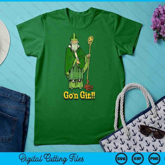 Funny Go'n Git Funny St Patrick's Day SVG PNG Digital Printable Files