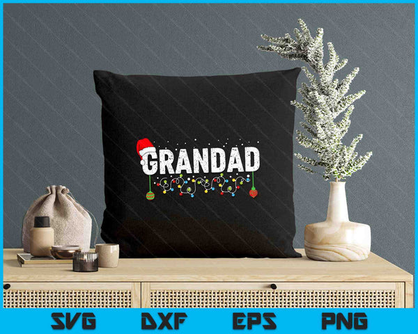 Funny Grandad Merry Christmas Pajama Family Men Meme Xmas SVG PNG Digital Printable Files