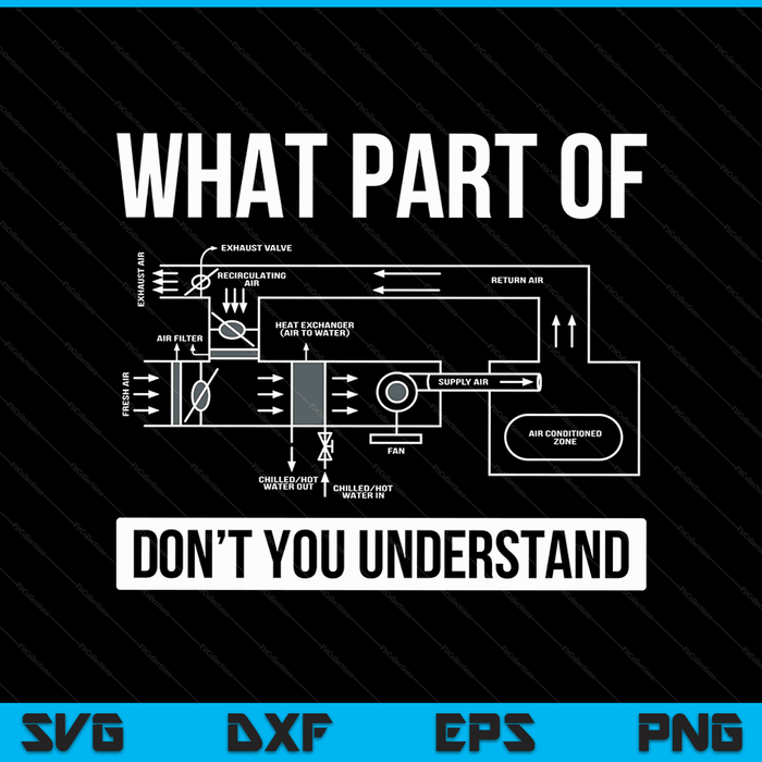 HVAC for men dad HVAC installer engineers tech SVG cut file