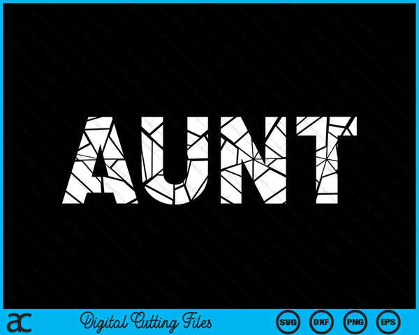 Funny Halloween Aunt Deady Halloween Matching Costume SVG PNG Digital Cutting Files