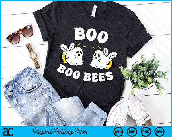 Halloween Boo Boo Bees Halloween Boo Bees SVG PNG Digital Cutting Files