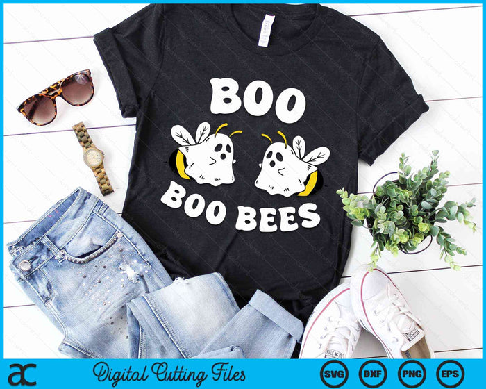 Halloween Boo Boo Bees Halloween Boo Bees SVG PNG Digital Cutting Files