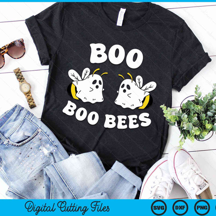 Halloween Boo Boo Bees Halloween Boo Bees SVG PNG Digital Cutting Files