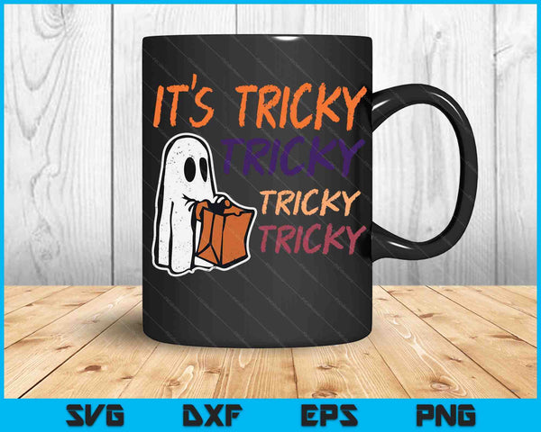 Halloween Boo Es complicado, complicado, complicado, SVG, PNG, archivos de corte digital