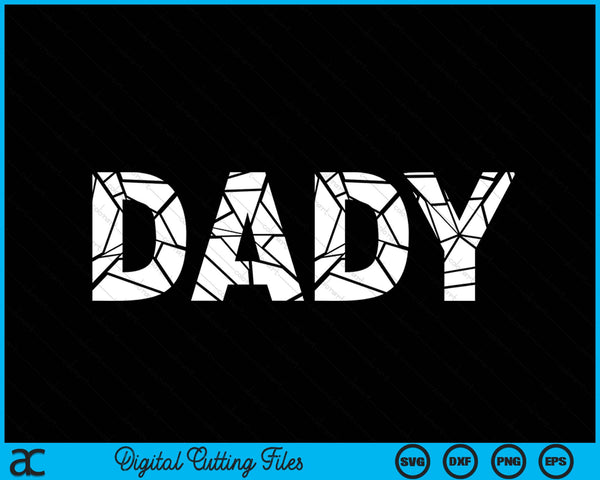 Funny Halloween Dady Deady Halloween Matching Costume SVG PNG Digital Cutting Files