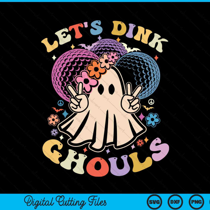 Halloween golf costume let's dink ghouls SVG cut file