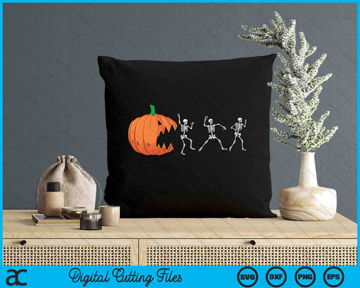 Funny Halloween Pumpkin Skeletons Jack o Lantern SVG PNG Digital Cutting Files