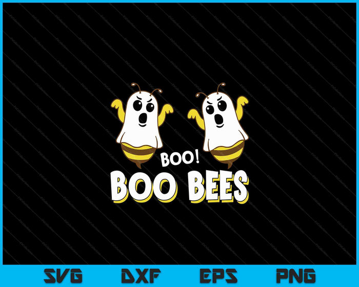 Funny Halloween Women Costume Boo Bees Party SVG PNG Digital Cutting File