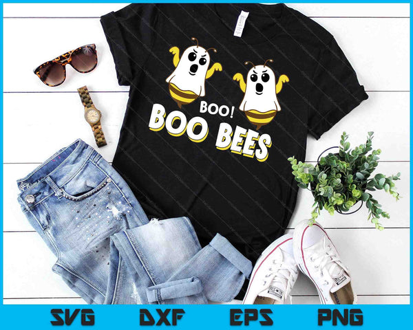 Funny Halloween Women Costume Boo Bees Party SVG PNG Digital Cutting File