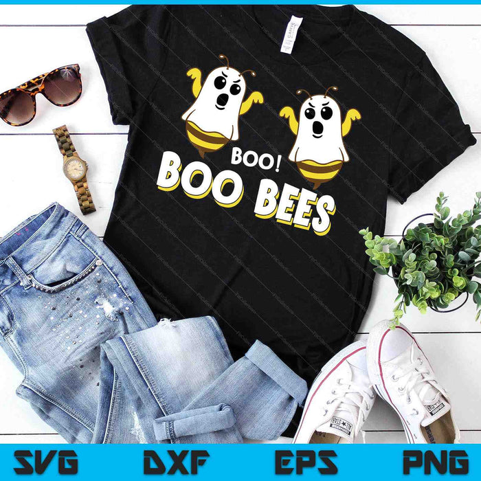 Funny Halloween Women Costume Boo Bees Party SVG PNG Digital Cutting File