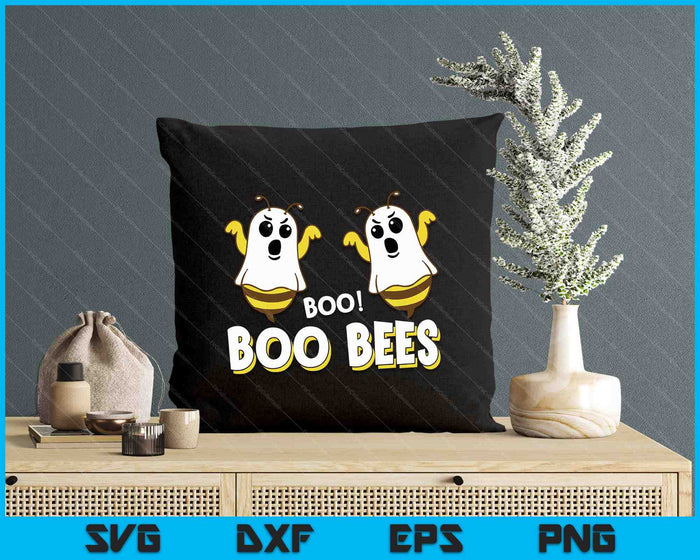 Funny Halloween Women Costume Boo Bees Party SVG PNG Digital Cutting File