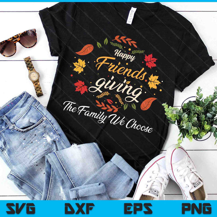 Funny Happy Friendsgiving Turkey Friends Giving SVG PNG Digital Printable Files