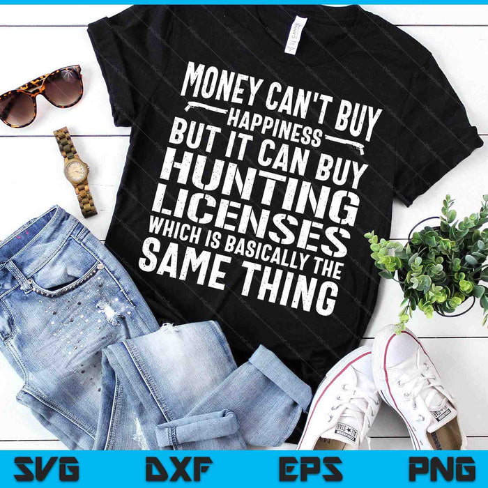 Hunting Saying Hunter Hunting License SVG PNG Digital Cutting Files