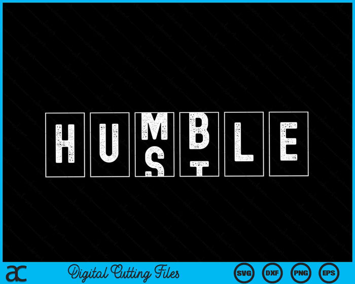 Funny Hustle Cool Humble Odometer SVG PNG Digital Cutting Files