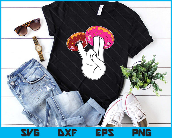 Funny Inappropriate and Embarrassing Dirty Adult Humor Donut SVG PNG Digital Printable Files