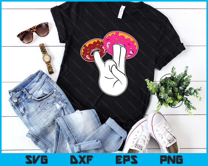 Funny Inappropriate and Embarrassing Dirty Adult Humor Donut SVG PNG Digital Printable Files