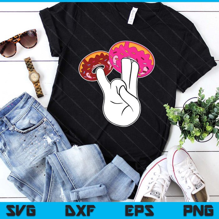 Funny Inappropriate and Embarrassing Dirty Adult Humor Donut SVG PNG Digital Printable Files