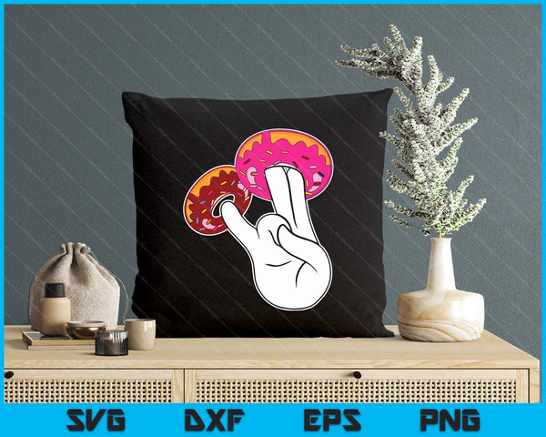 Funny Inappropriate and Embarrassing Dirty Adult Humor Donut SVG PNG Digital Printable Files