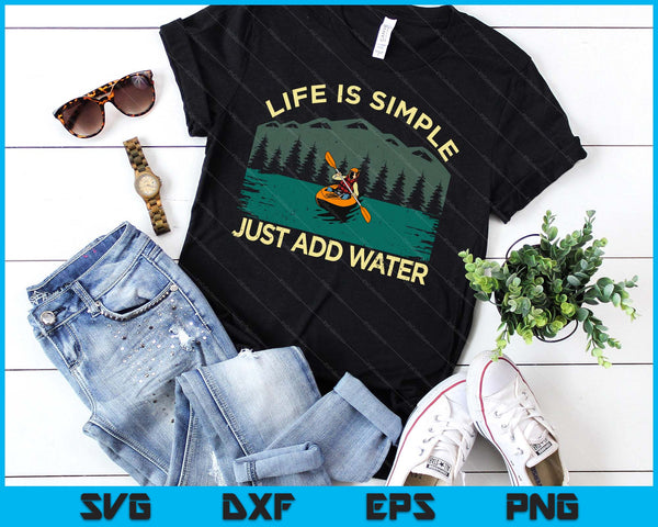 Funny Kayaking Design For Men Women Paddling Canoeing Lover SVG PNG Digital Printable Files