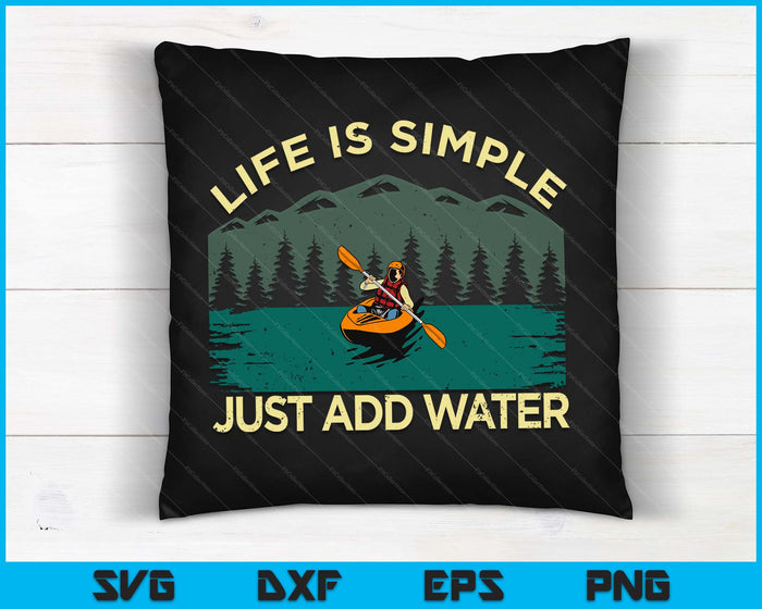 Funny Kayaking Design For Men Women Paddling Canoeing Lover SVG PNG Digital Printable Files