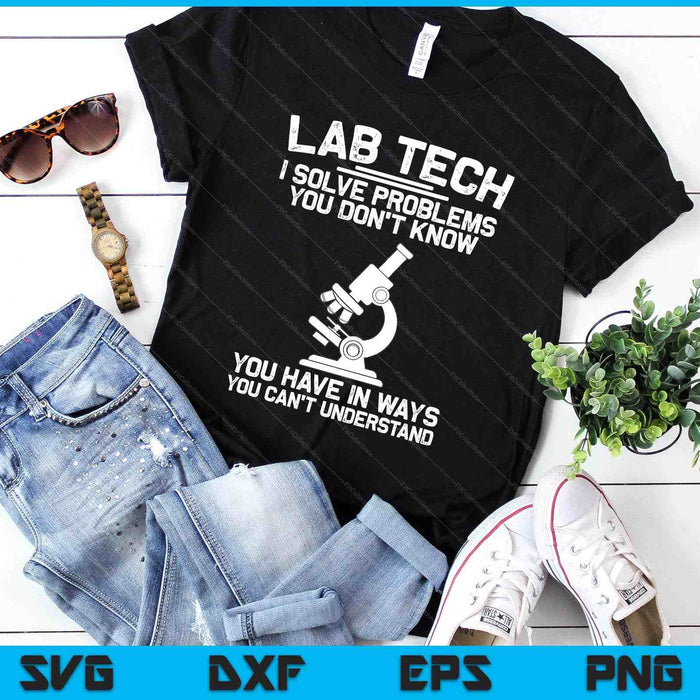 Funny Lab Tech Art Medical Laboratory Lab Week SVG PNG Digital Printable Files