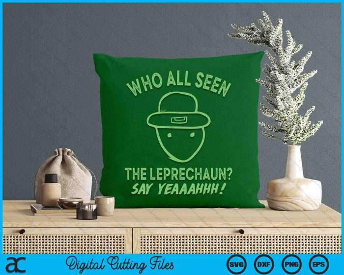 Funny Leprechaun Amateur Sketch Meme Irish St Patricks Day SVG PNG Digital Printable Files