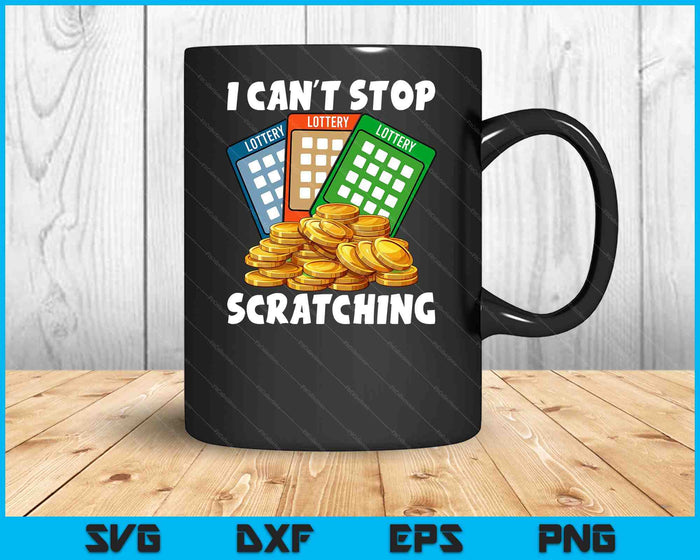 Funny Lottery Ticket Outfit For A Lover Of Lottery SVG PNG Digital Printable Files
